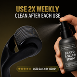 Beard Roller Cleanser – Protect Your Skin & Boost Results