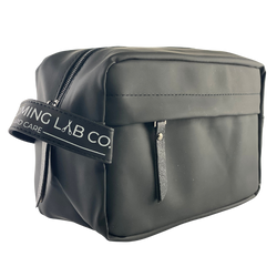 The Grooming Lab Co. Leather Kit Travel Bag